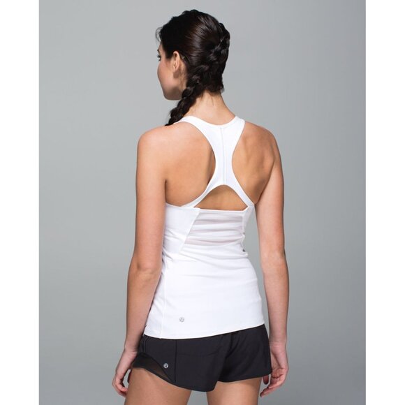 Lululemon Mesh With Me Tank in White - Picture 3 of 5
